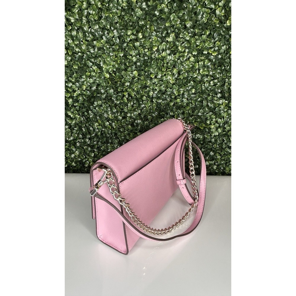 NWT KATE SPADE HARLOW PEBBLED LEATHER CROSSBODY PURSE - ROSE SMOKE - MSRP $279 - Picture 5 of 8